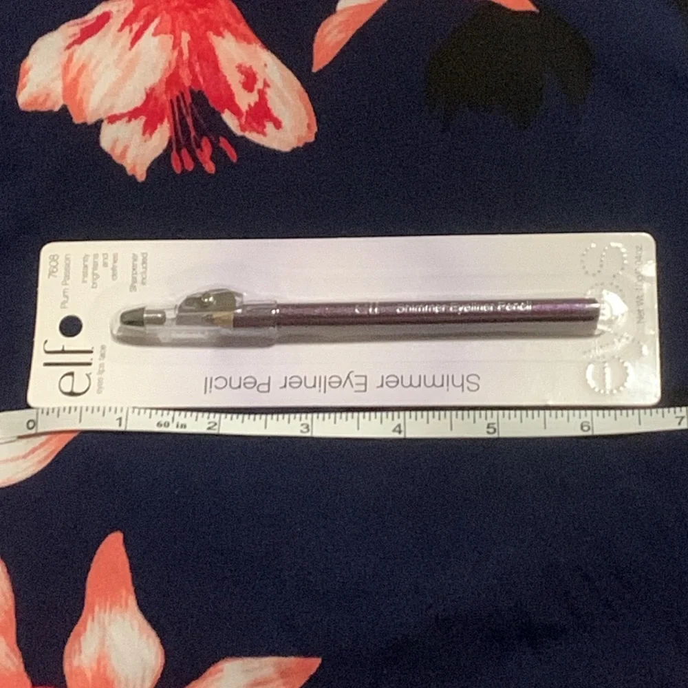 Elf Shimmer Eyeliner Pencil Plum Passion 7608 1g New